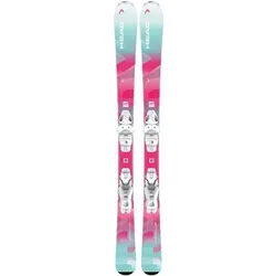HEAD Kinder All-Mountain Ski Joy Easy + JRS 4.5 GW CA, Größe 117 in Grün Grün