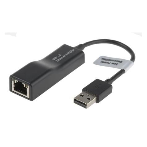 RS PRO USB 2.0 Ethernet Adapter (USB 2.0, RJ45 (1x)) (1447998)