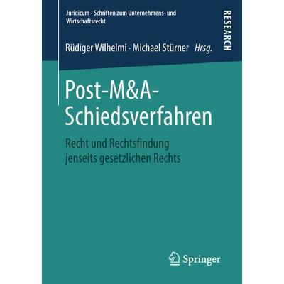 Post-M&A-Schiedsverfahren, Taschenbuch von , Springer Fachmedien Wiesbaden GmbH, 978-3-658-20208-8
