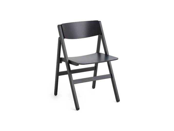 HAY Chaise Backflip Chair Anthracite, hêtre laqué