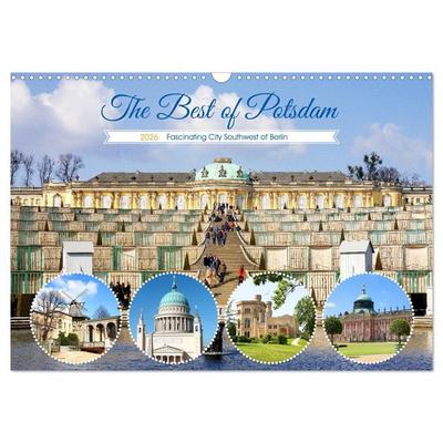 The Best of Potsdam (Wall Calendar 2026 DIN A3 landscape), CALVENDO 12 Month Wall Calendar