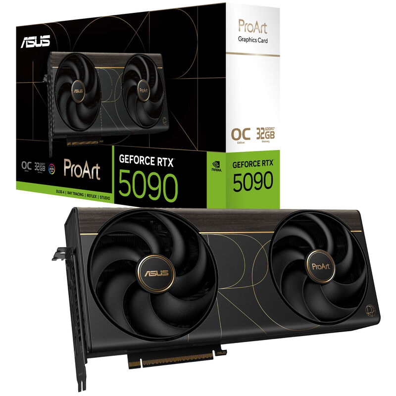 ASUS ProArt GeForce RTX 5090 OC Edition Grafikkarte, 32768 MB GDDR7