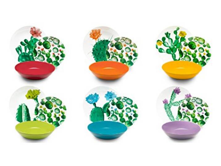 Excelsa Color Cactus Tafelservice 18 STK Mehrfarbig