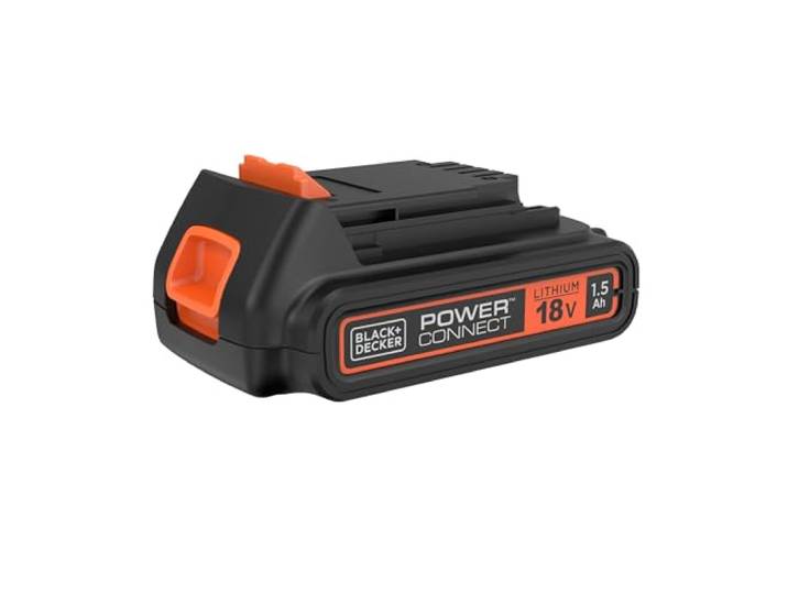 BLACK+DECKER Batterie lithium-ion 18V 1\,5 Ah\, BL1518-XJ Batterie rechargeable pour outils BLACK+DECKER 18 V compatibles