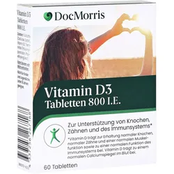 DocMorris Vitamin D3 Tabletten 800 I.E. 60 St