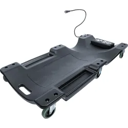 BGS 2996 Werkstatt Rollbrett 1030 x 500mm mit Arbeitslampe