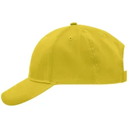 Brushed 6 Panel Cap "MB6118" - sun-yellow