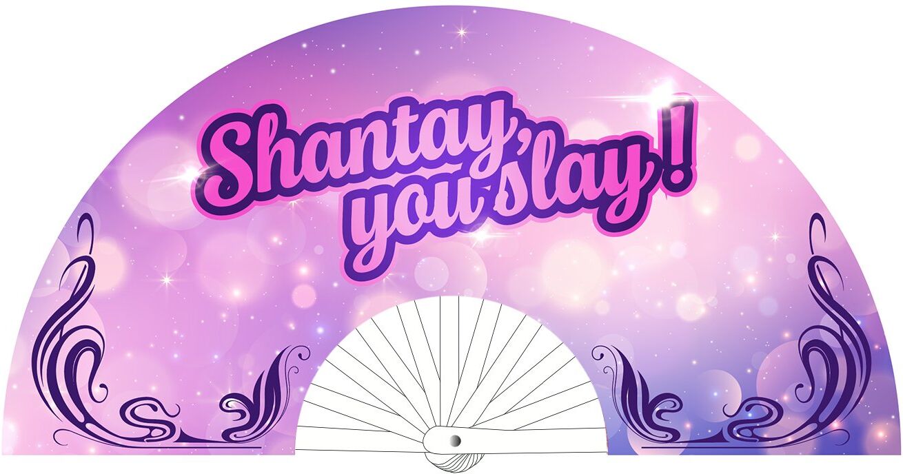 M Proud Éventail Shantay, You Slay ! 64cm