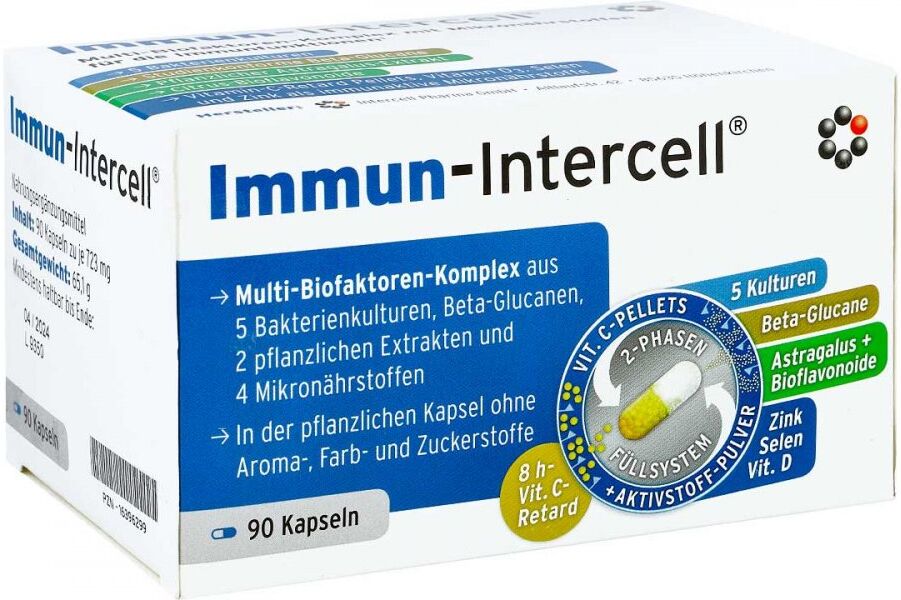 Immun Intercell hartkapsel mit msr.überz.pellets