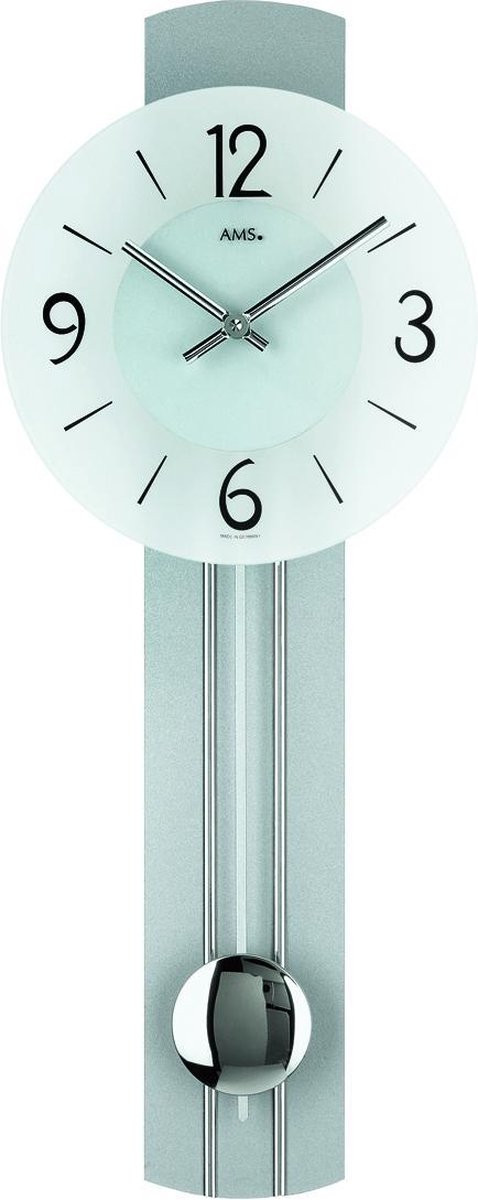 AMS Wandklok met Slinger 7275 Analoog