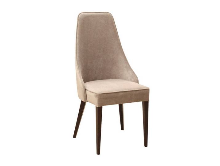 JVmoebel Esszimmerstuhl Elegante Holzstühle mit Velvetbezug in Grauton für Ihr Zuhause (Set), Made in Europa