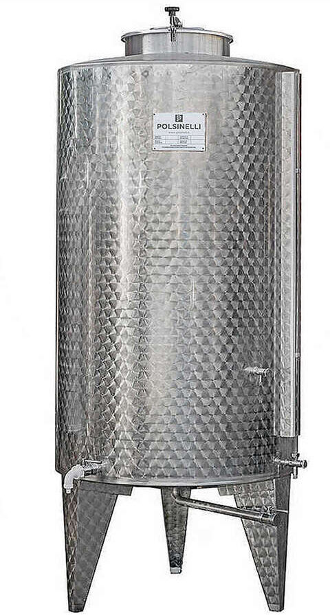 Polsinelli Cuve de stockage inox 1000 L - Ø930