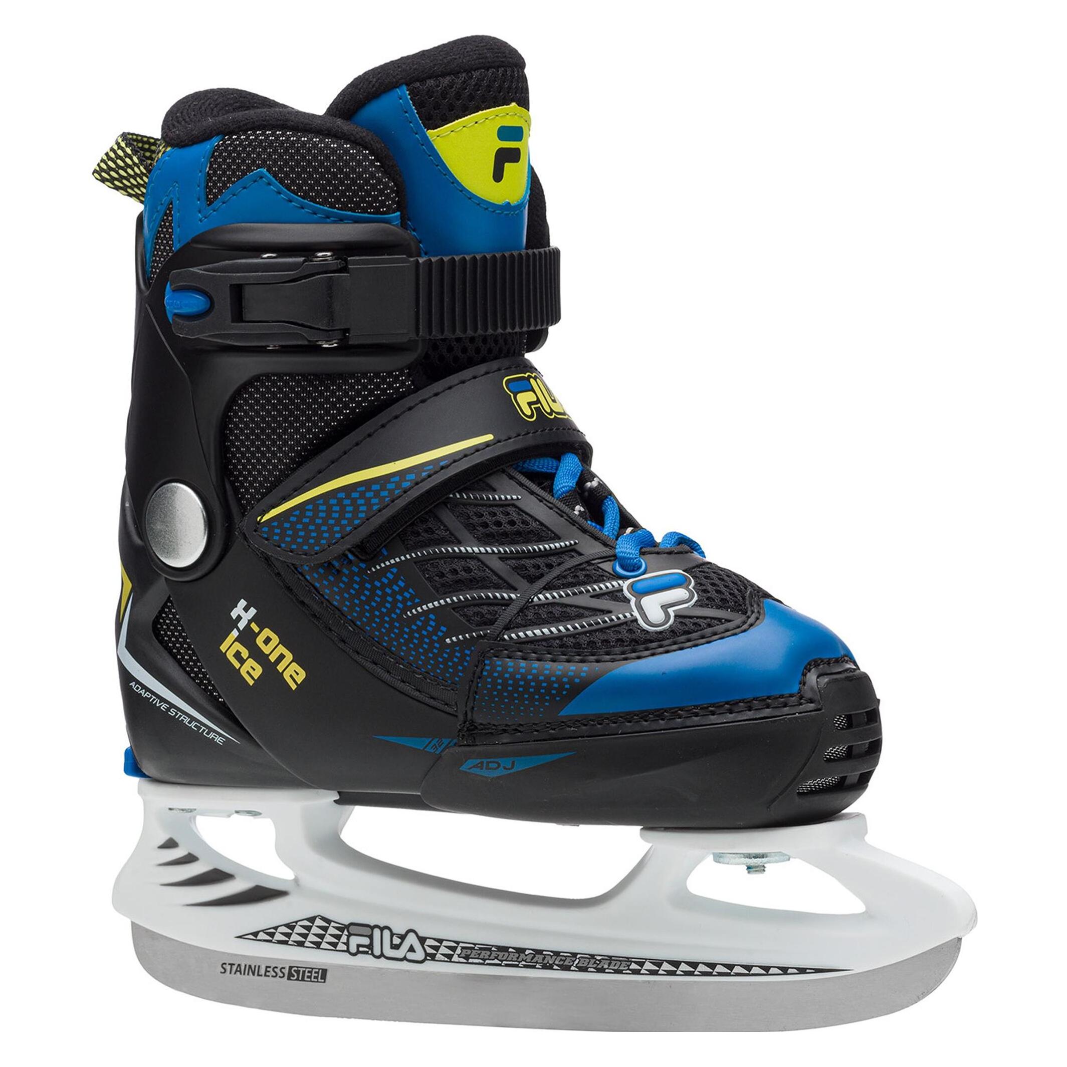 FILA FS ŁYŻ X-ONE ICE Blue/Lime M35 F22 (32, 33, 34, 35) (010422200350)