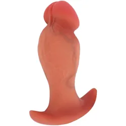 Hidden Desire, Analtoy, Realistic Buttplug Liquid Silicone 10 cm