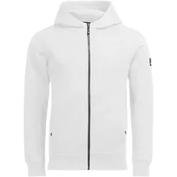 Kapuzen-Sweatjacke "QUENTIN" - M - Weiß