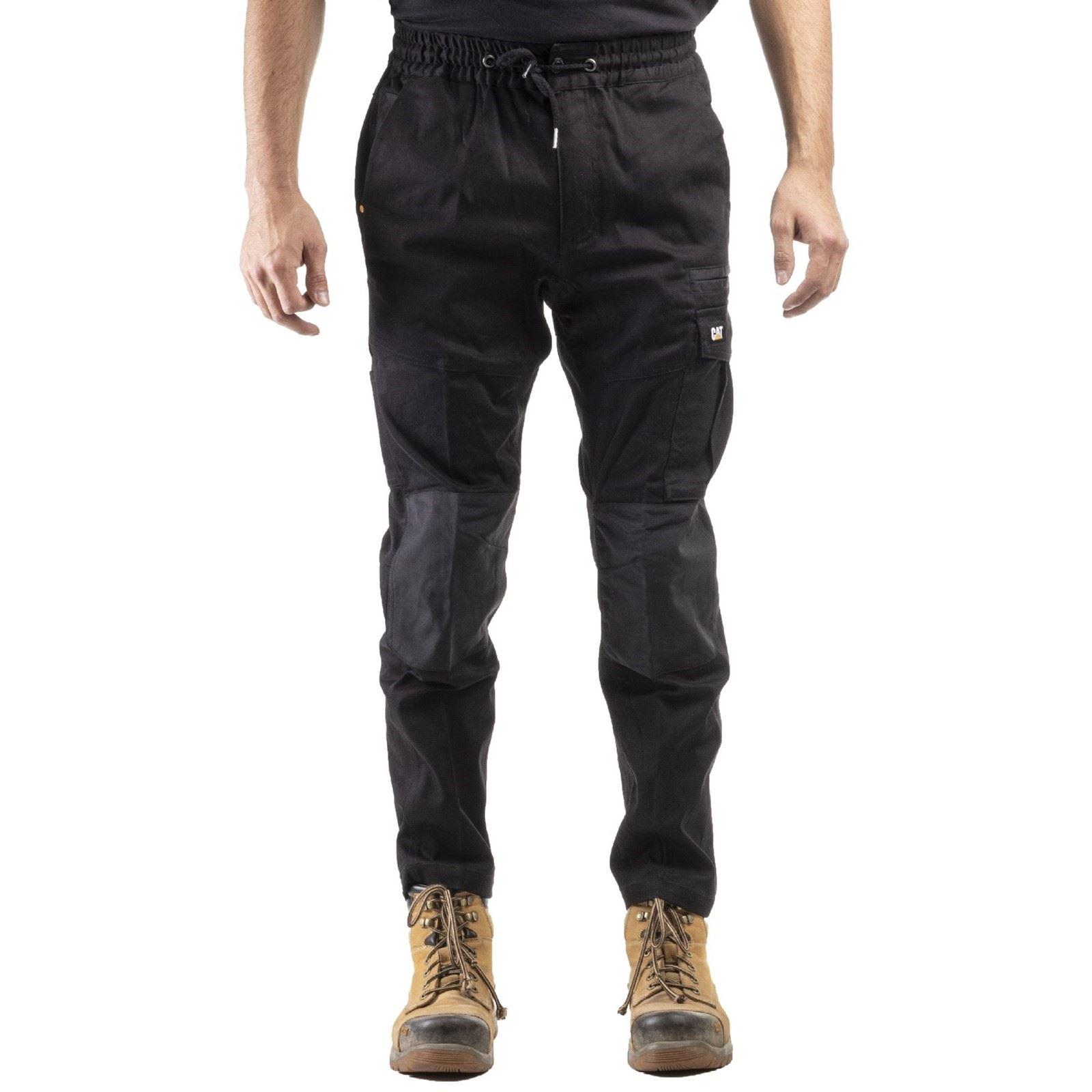 Caterpillar Dynamic Cotton Herren Schwarze Outdoor-Hose