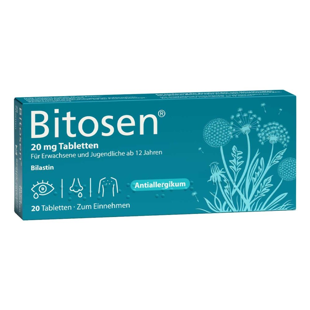 BERLIN-CHEMIE AG Bitosen 20 mg Tabletten bei Allergien 18890508