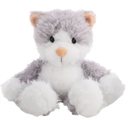 NICI Kuscheltier Katze Felli 20cm - grau|weiß