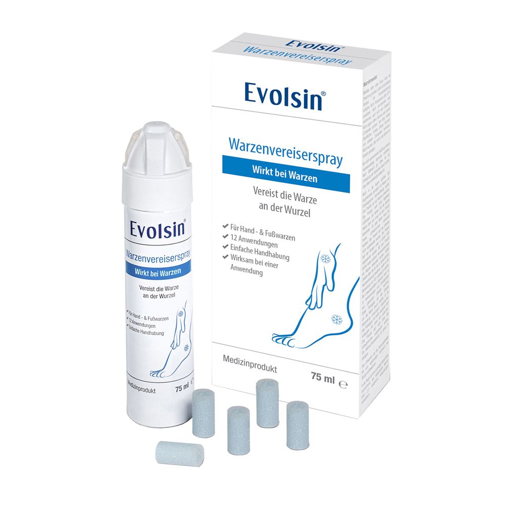 Evolsin Warzenvereiserspray 75 ml Spray
