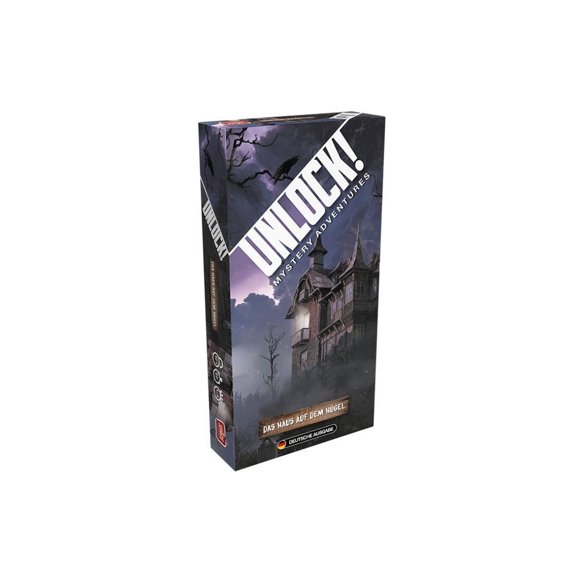 Unlock! Huis op de heuvel gezelschapsspel van Asmodee