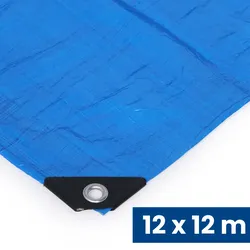 Universalabdeckung mit Netz, PE, 100 g/m2, 12 x 12 m