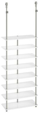 ClosetMaid Maximizer 8-Shelf Adjustable No Tool Assembly Closet Organizer