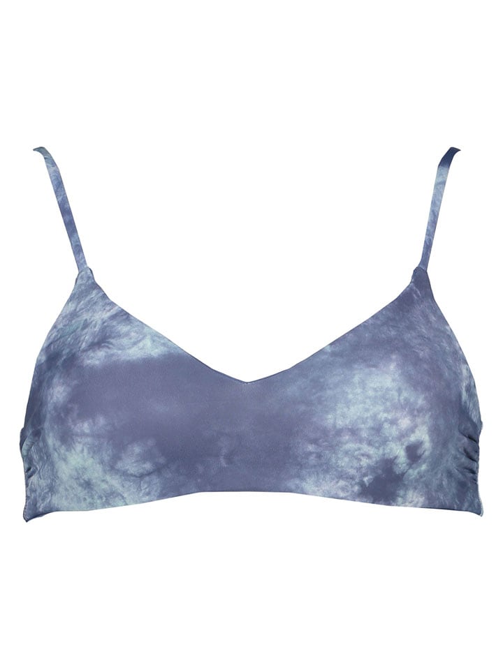 Roxy Bikini-Oberteil "Long Weekend" in Dunkelblau - L