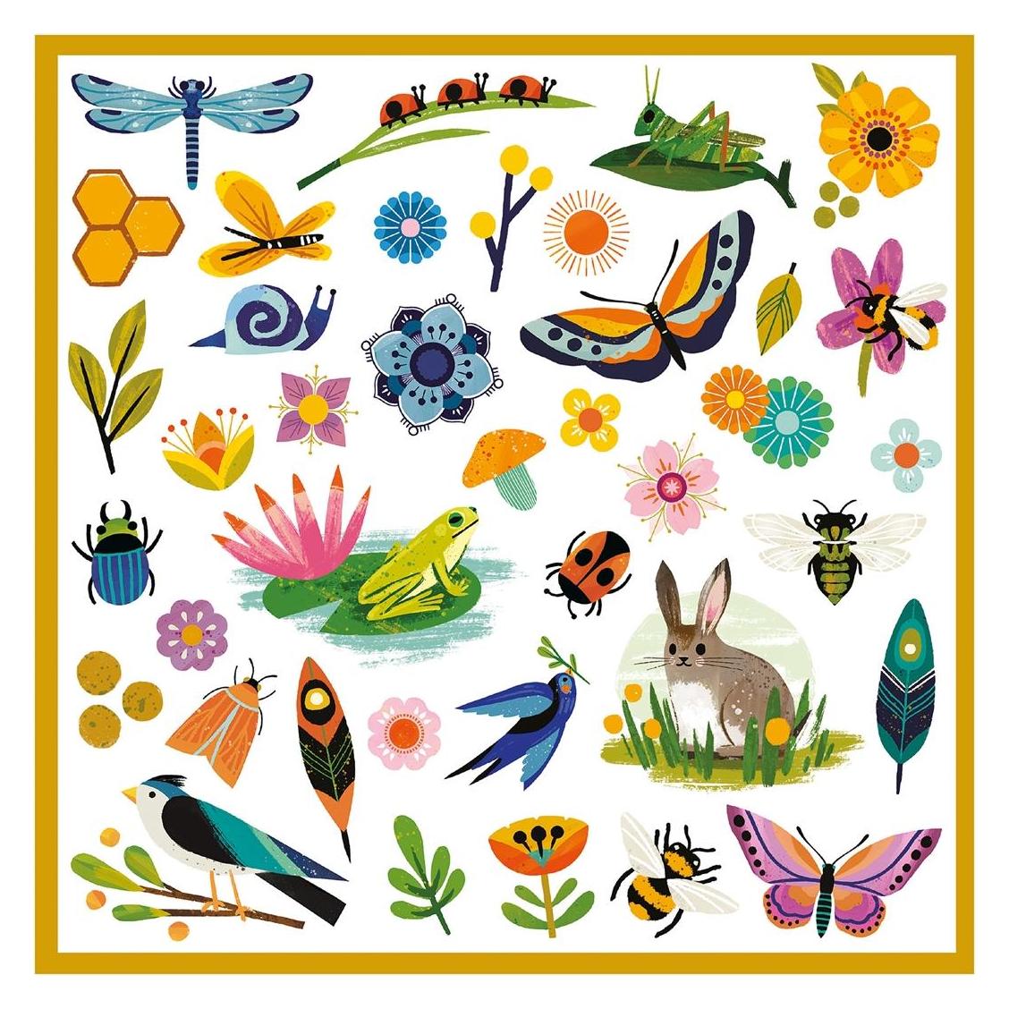 Djeco Sticker Garten (160 Sticker) (5409272)