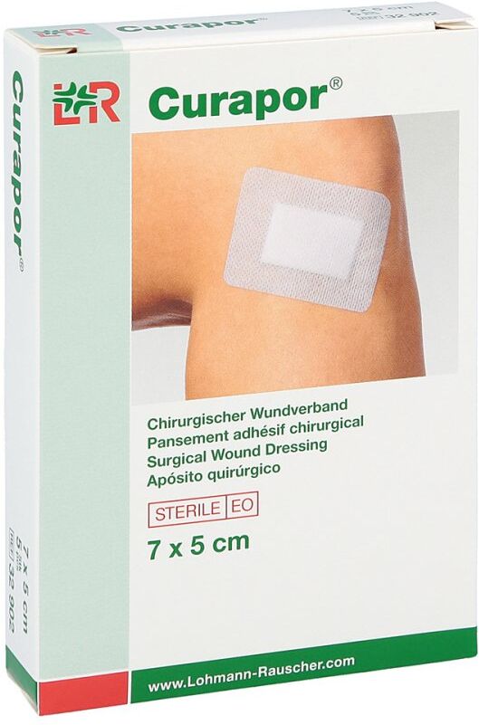 Curapor Wundverband steril chirurgisch 5x7 cm 5stk