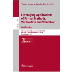 Leveraging Applications of Formal Methods, Verification and Validation. Verification, Fachbücher von Tiziana Margaria, Bernhard Steffen