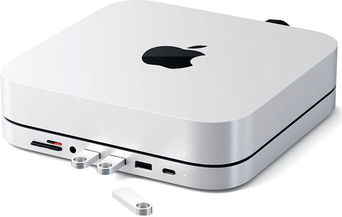 SUPORTE E HUB SATECHI P/ MAC MINI PR