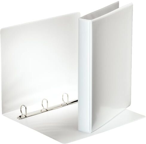 Esselte Pasta de argolas  Panorama   4 argolas em D   25 mm   branco