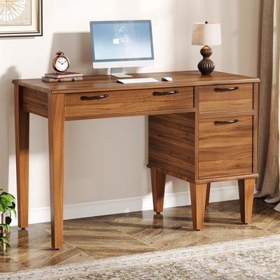 Bluebell 47-in Farmhouse Computer Desk with 3 Drawers