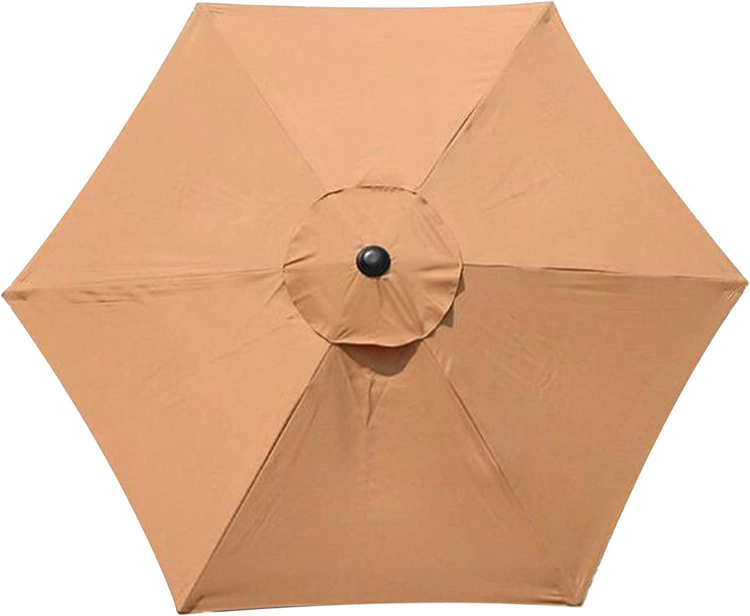 Merkloos Vervangend Parasoldoek voor 3m Parasol, Khaki