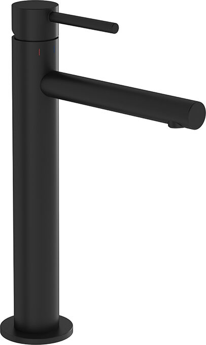 Vitra Origin mitigeur lavabo A4255736 saillie 145mm, sans garniture de vidange , pour vasque à poser, noir mat