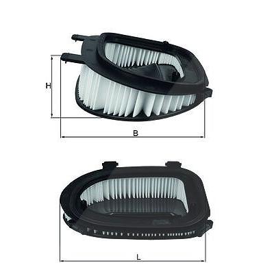 Knecht Luftfilter [Hersteller-Nr. LX3541] für BMW