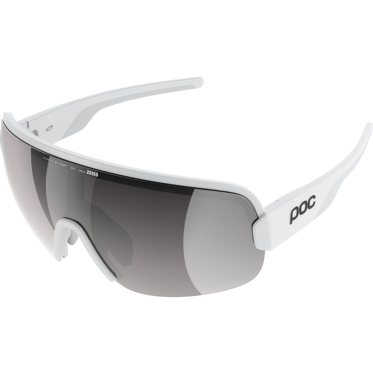 POC Aim hydrogen white/clarity road/sunny silver (9545) ONE AIM10019545ONE1
