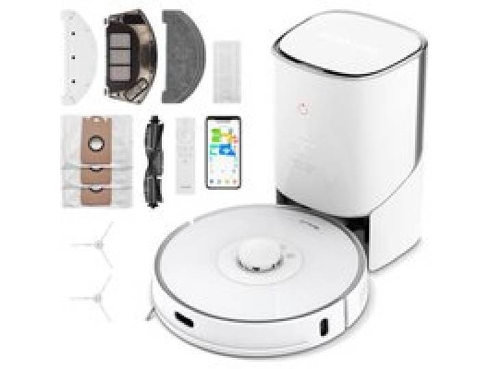 Aspirateur Robot Laveur - SENCOR - SRV 9385WH - 4000 Pa - 200 min - 70 db - Blanc
