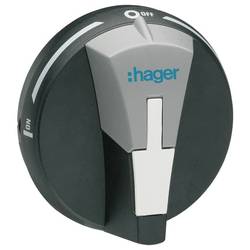Drehantrieb Schwarz Hager HZC016