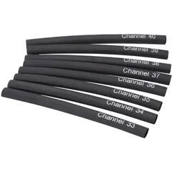 Sommer cable Schrumpfschlauch, Channel 33 – Channel 40, schwarz