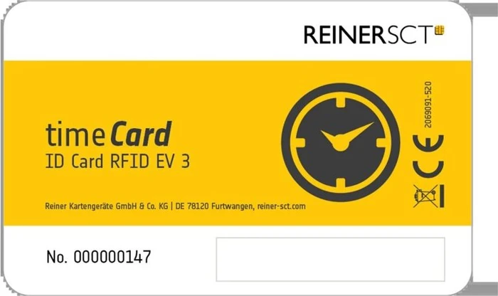 REINER ReinerSCT SCT timeCard Premium Chipkarte 10 DES