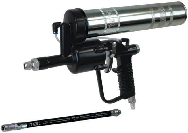 MATO Lube-Shuttle pompe à graisse pneumatique, 400 g (30 373 07)