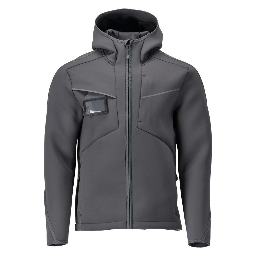 Mascot Soft Shell Jacke mit Kapuze Anthrazitgrau, Gr.4XL (4XL) (229309)