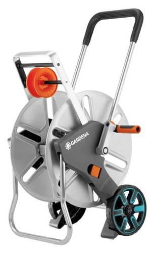GARDENA 18550-20 CleverRoll L Easy Metall Schlauchwagen 1 St. Silber