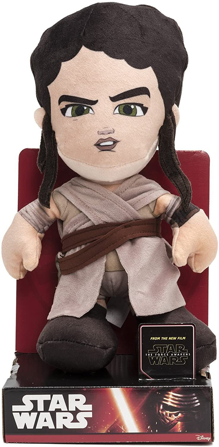 Joy Toy Star Wars verzamelpluche figuur Rey, 25 cm