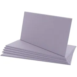 Mendler 6er-Set Akustikwandpaneel HWC-L52, Wandpaneele Akustikplatten, schalldämmend 1qm Fläche 60x30cm ~ flieder