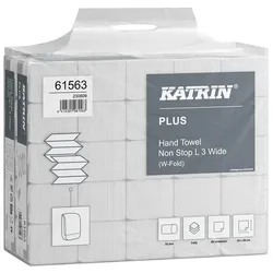 Katrin Papierhandtücher »Classic« 3-lagig weiß 25x 90 Tücher weiß, 24 cm