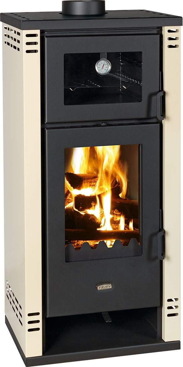 PRITY 95 Ltd. Kachel met bakoven model PRITY K2 GT F, kleur crème – 8,1 kW