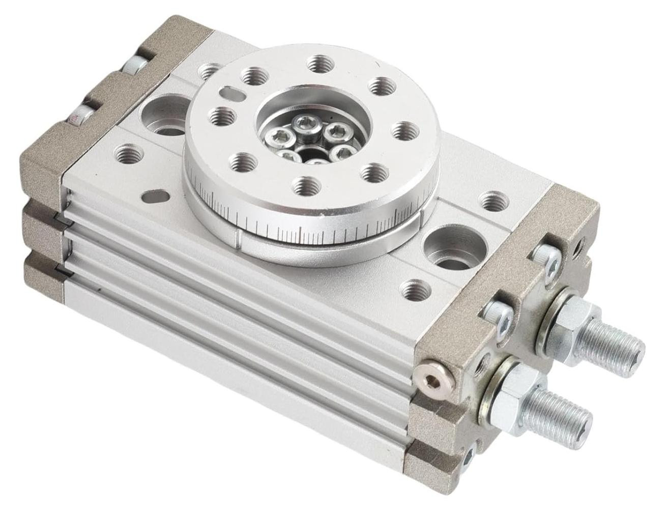 Merkloze Pneumatische Cilinder 180 Graden - Aluminium Roterende Cilinder - Anticorrosief en Schokbestendig