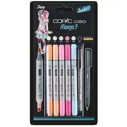 Marker Copic Ciao 5+1 Set Manga 7